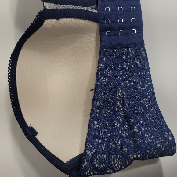 Victoria's Secret Dream Angels Multiway Multioptions Push up Bra Blue Lace 34DD - Picture 3 of 8